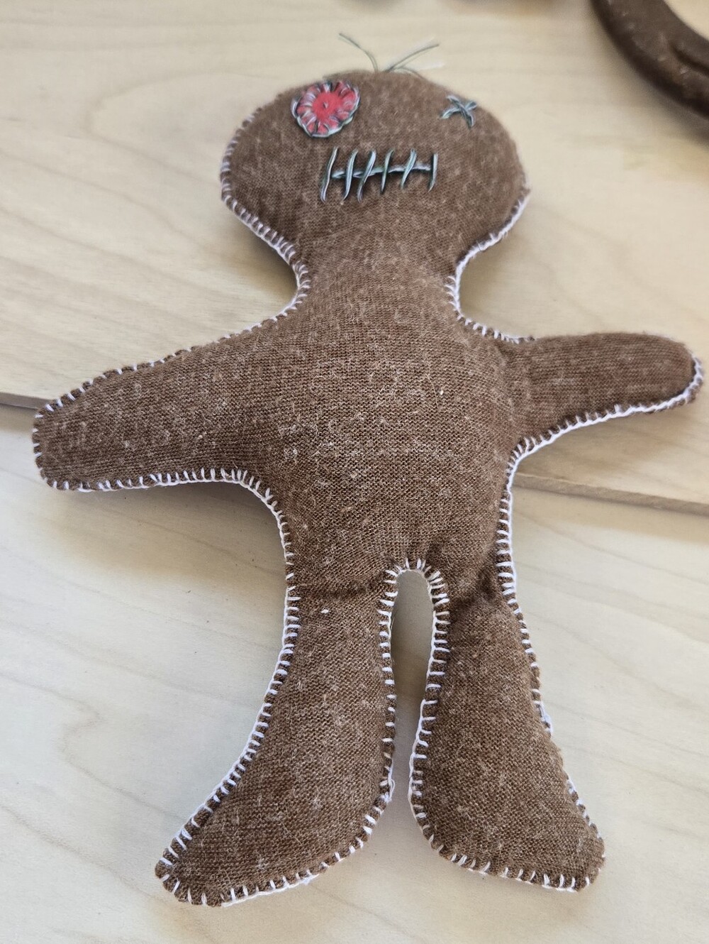LRP000007 | Brown Rice & Lavender Voodoo Doll